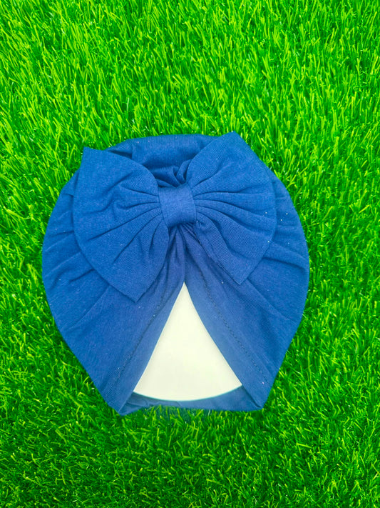 Dark blue turban