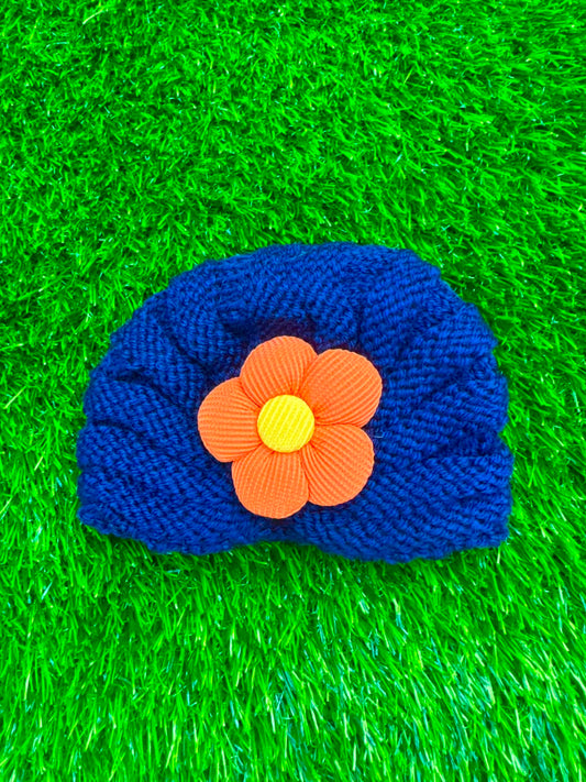 Blue Wool flower