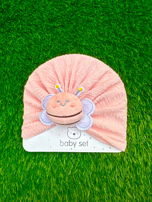 Peach Honey Bee Turban