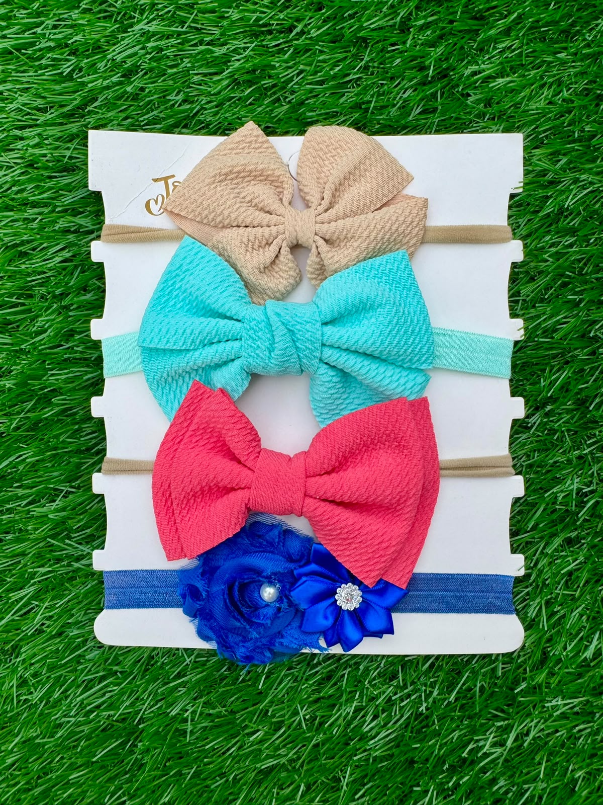 4 Bows Softband Card