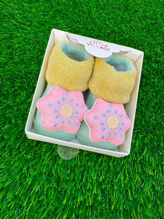 Flower Booties