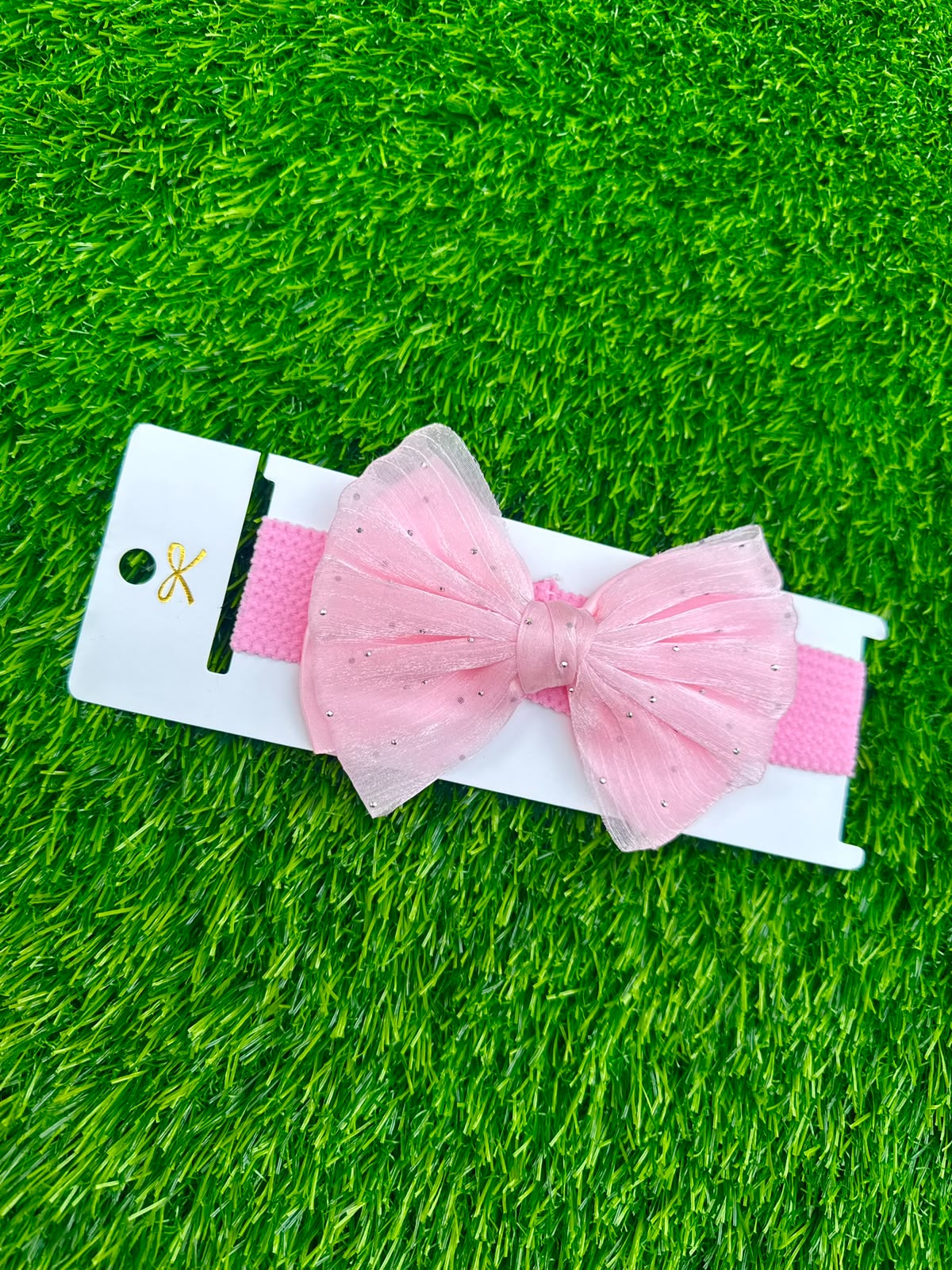 Organza Fancy Bow Headband (022)