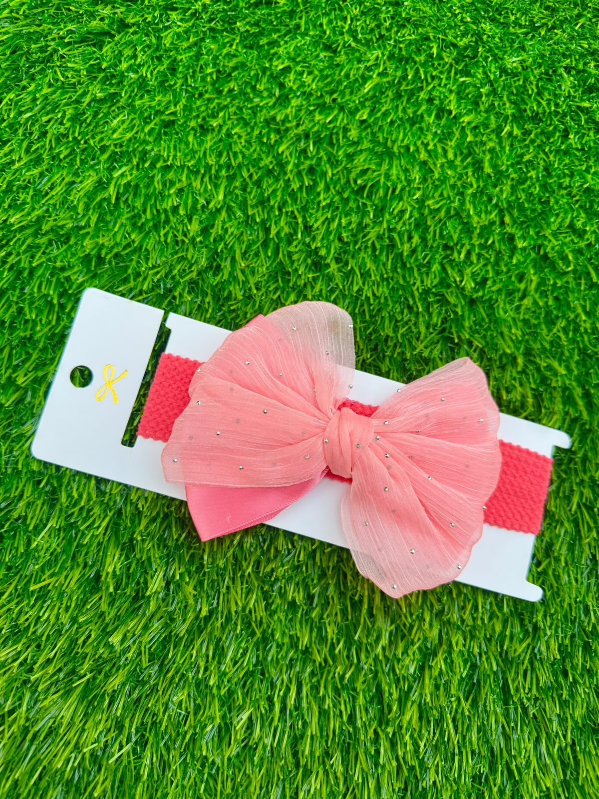 Organza Fancy Bow Headband (022)