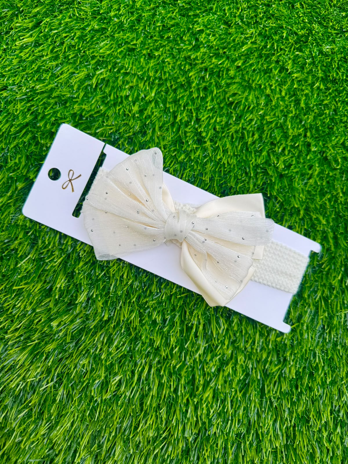 Organza Fancy Bow Headband (022)