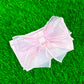 Organza bow headband (001)
