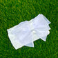Organza bow headband (001)