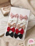 Set of 5 pair of bow clips