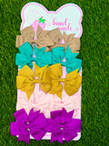 5 pairs of bows Style 2