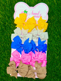 5 pairs of bows Style 1