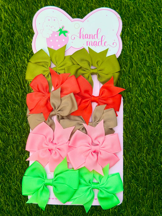 5 pairs of bows Style 3