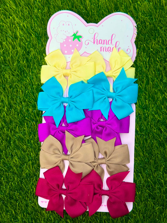 5 pairs of bows Style 4