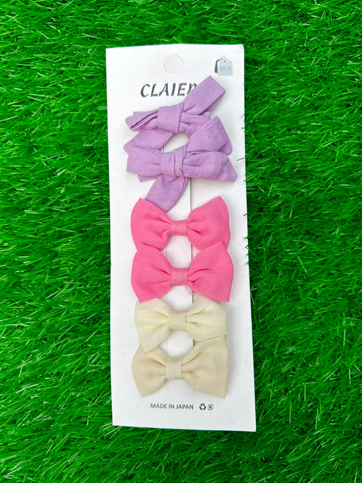 Pack Of 3 pairs of bows(015)