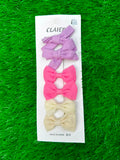 Pack Of 3 pairs of bows(015)