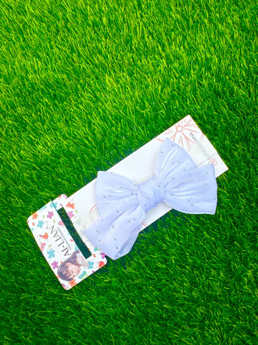 White Bow Headband