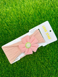 Peach Flower Headband