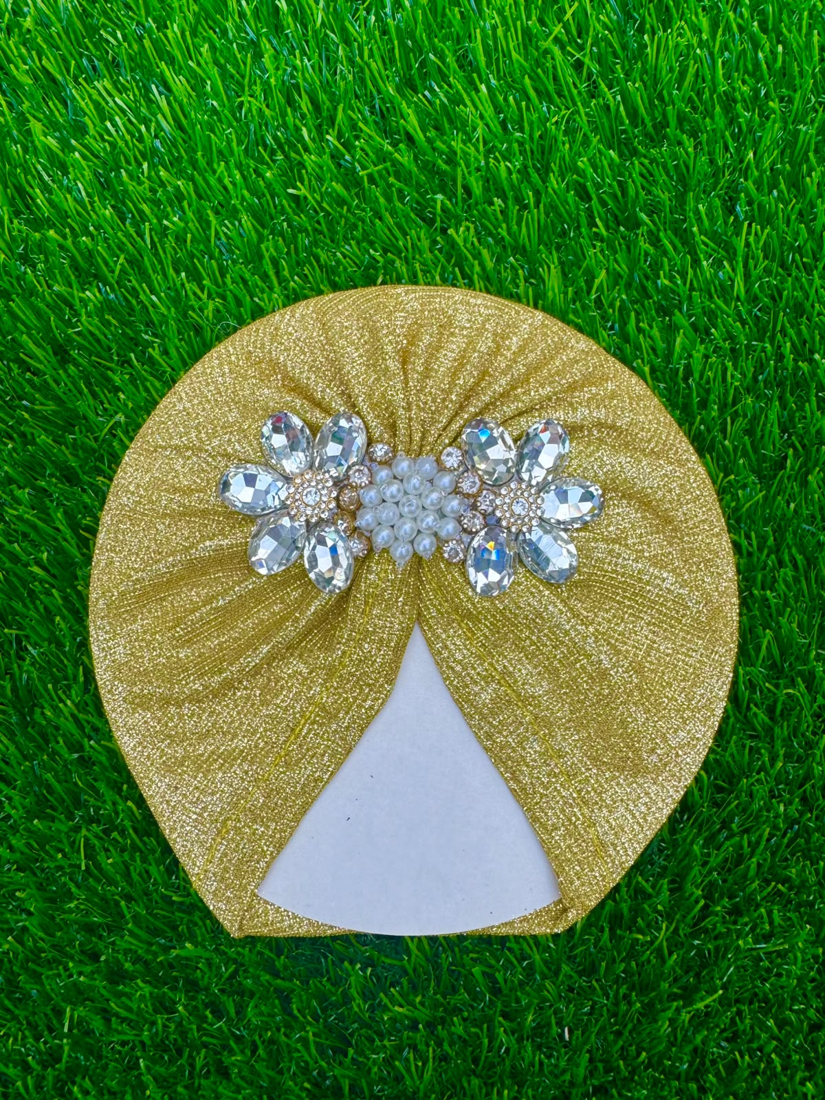 Shimmer Studded Turban