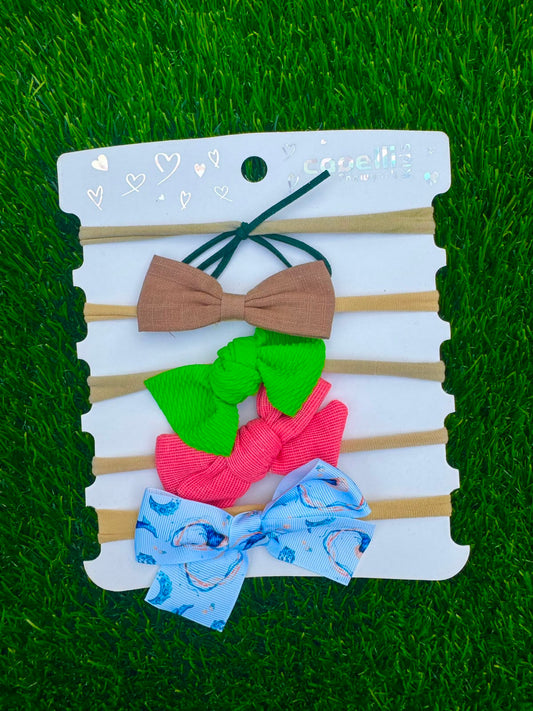 5 bows softband card