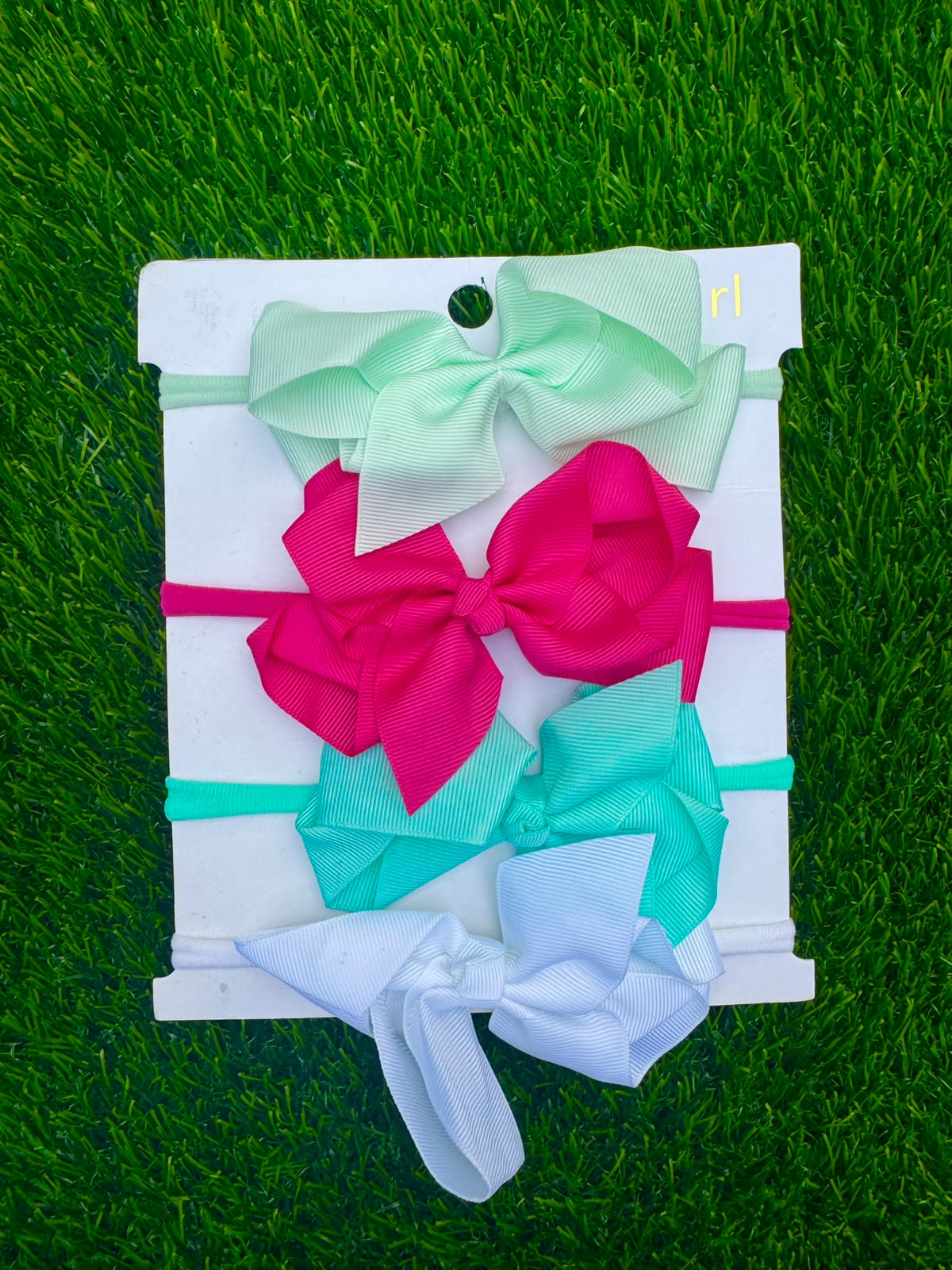 Four Bows Softband card