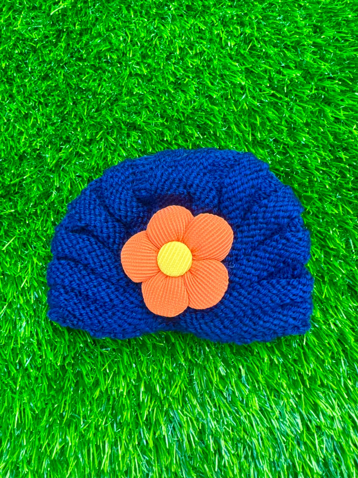 Blue Wool flower