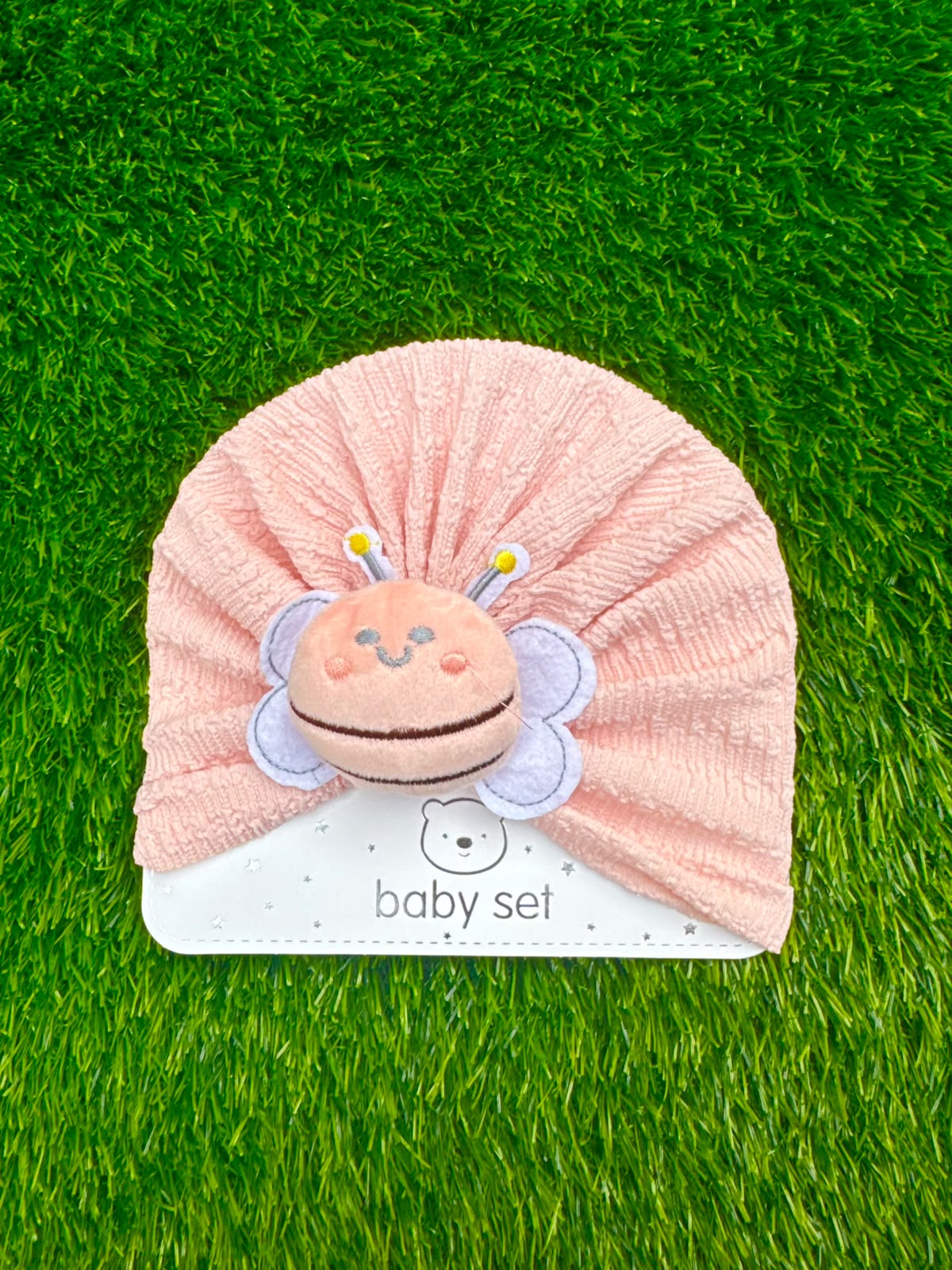 Peach Honey Bee Turban