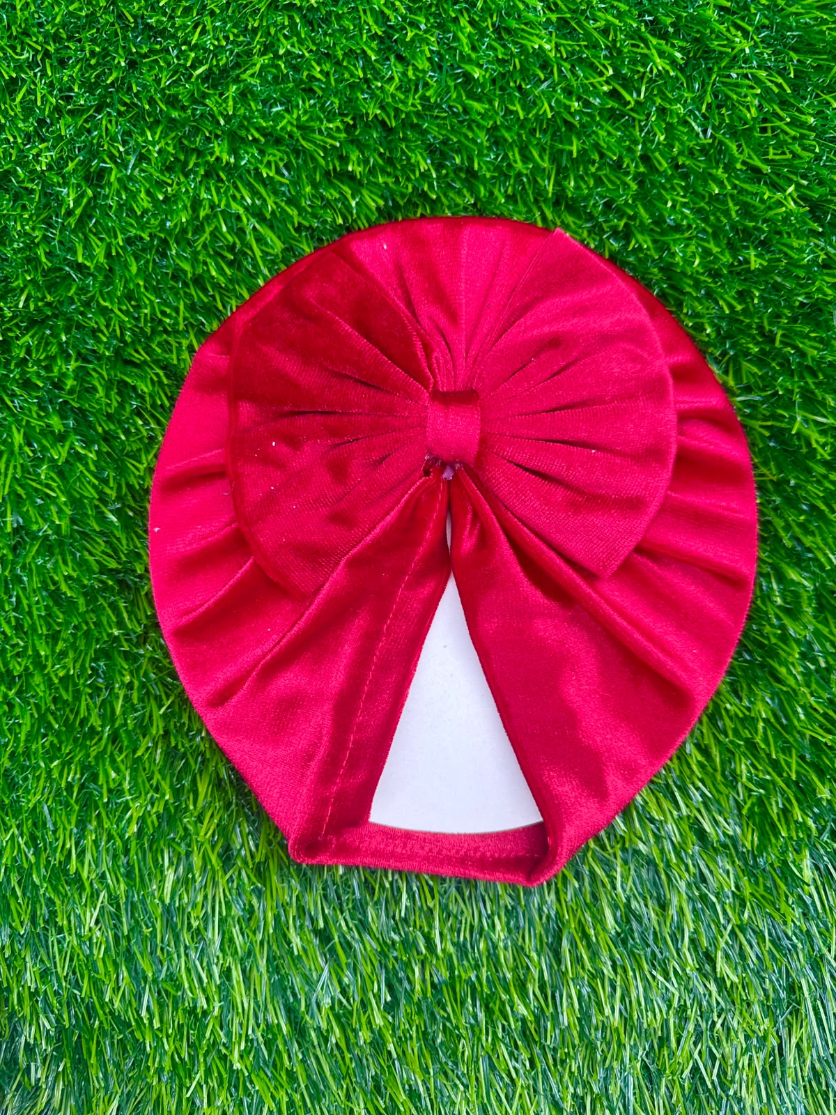 Velvet cap
