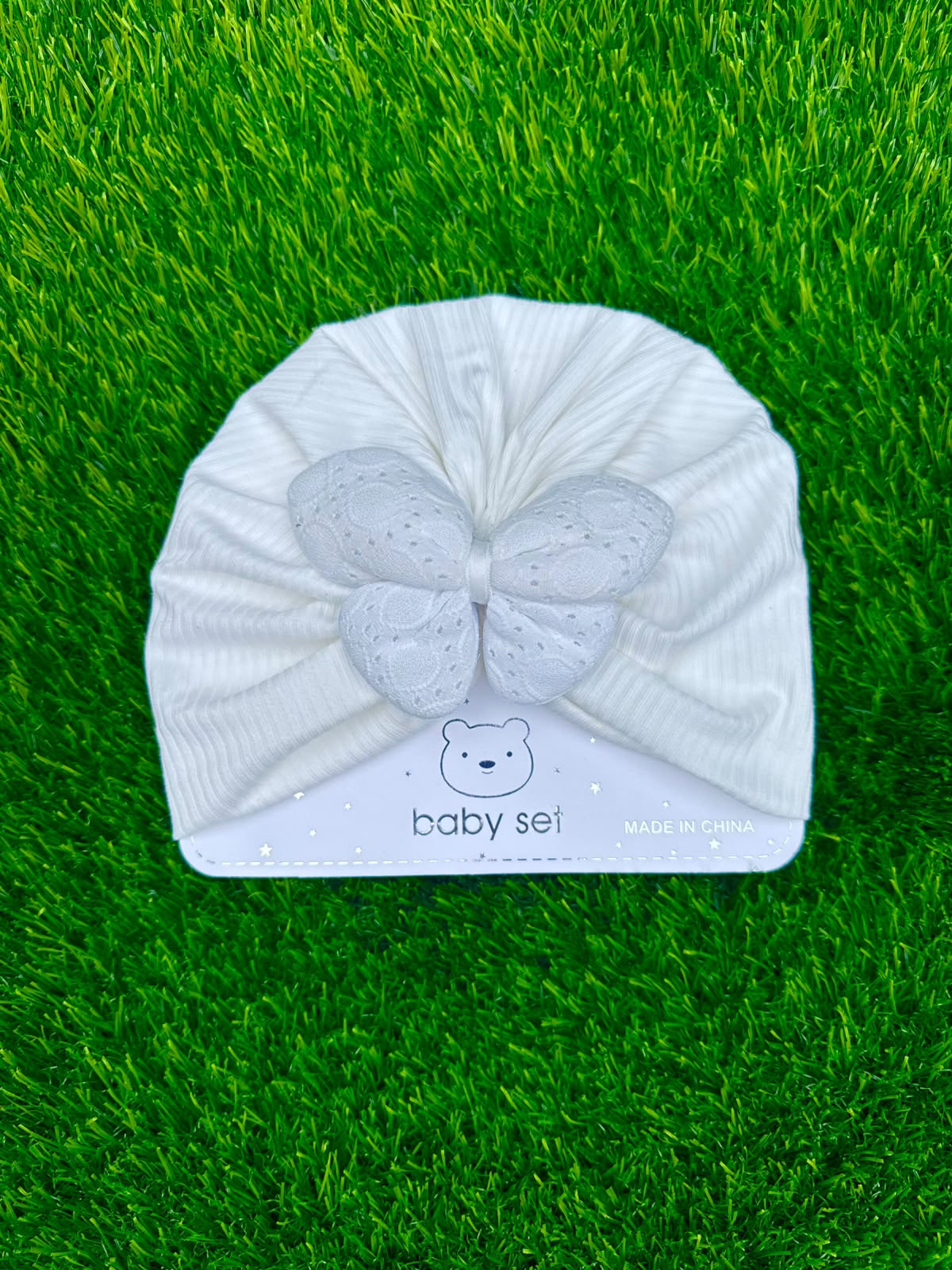Butterfly Turban Cap