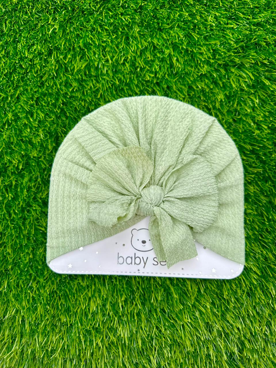 Bow Turban cap (001)