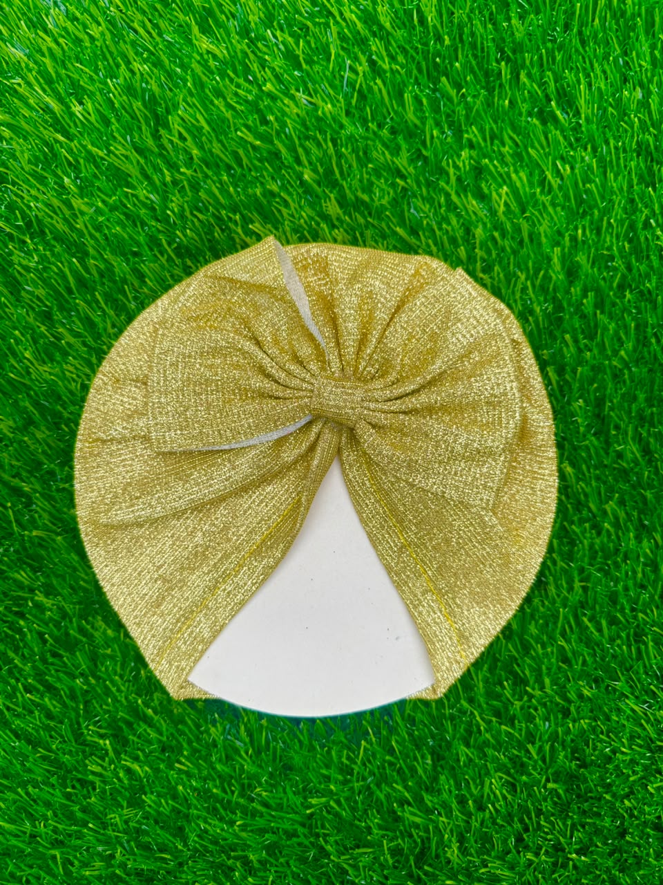 Shimmer Turban cap