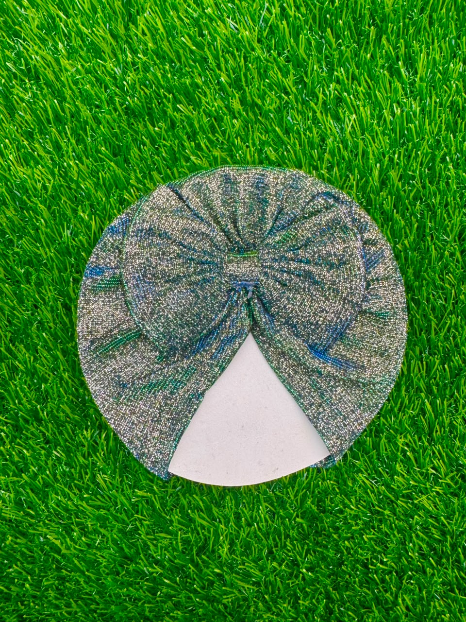 Shimmer Turban cap