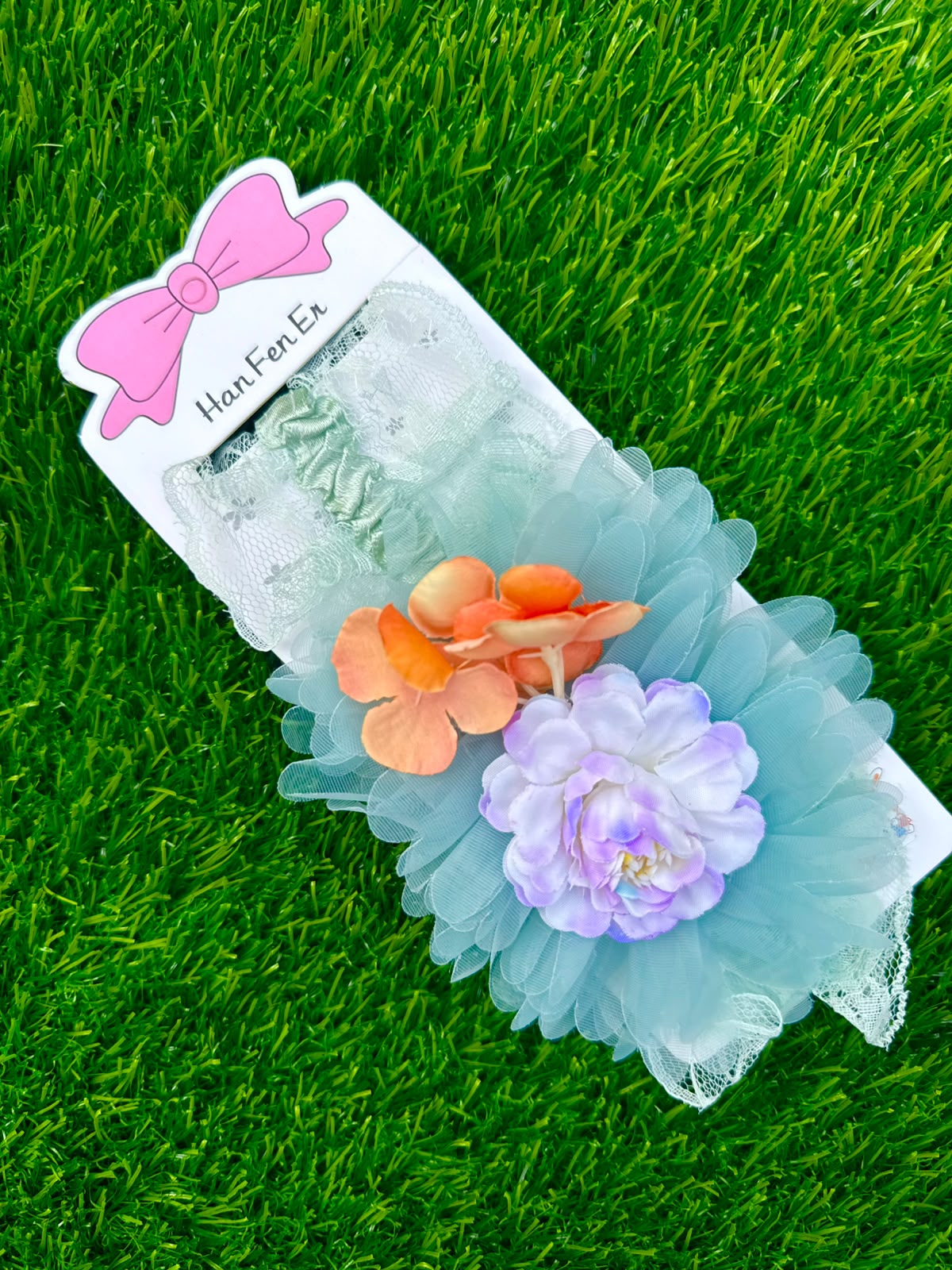 Flower Net Headbands