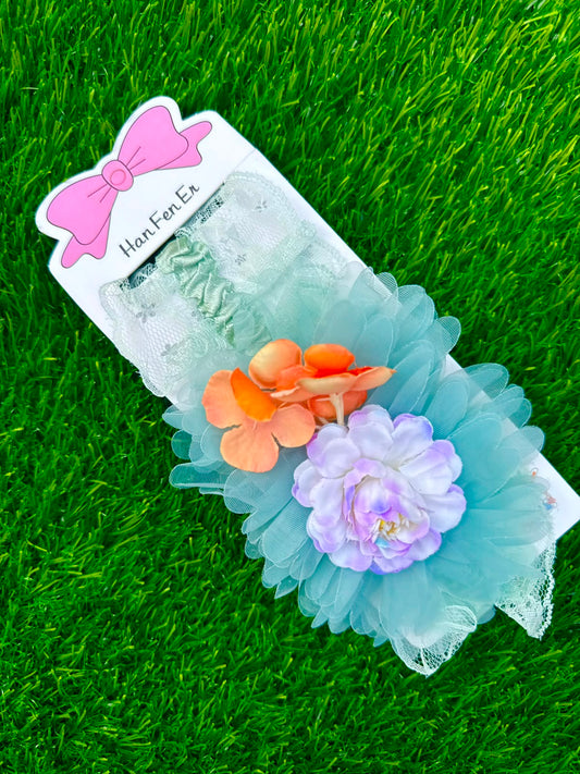 Flower Net Headbands