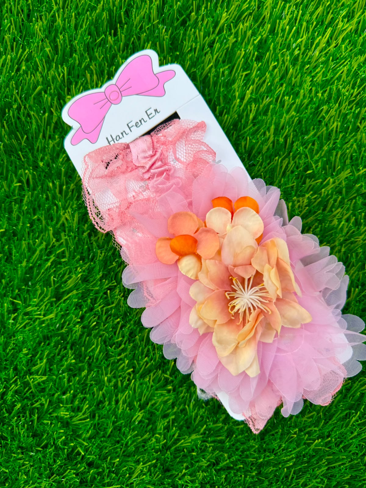 Flower Net Headbands