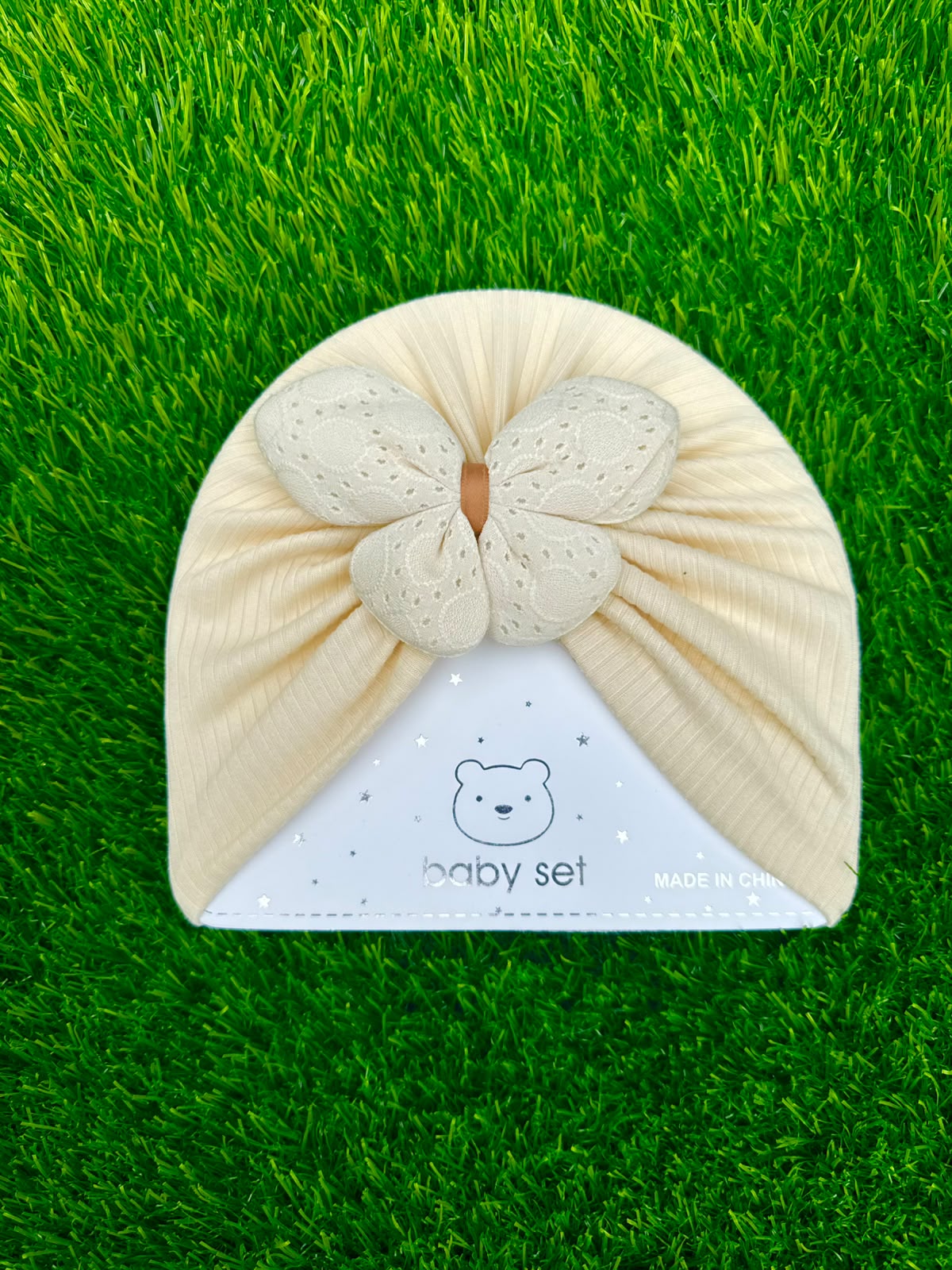 Butterfly Turban Cap