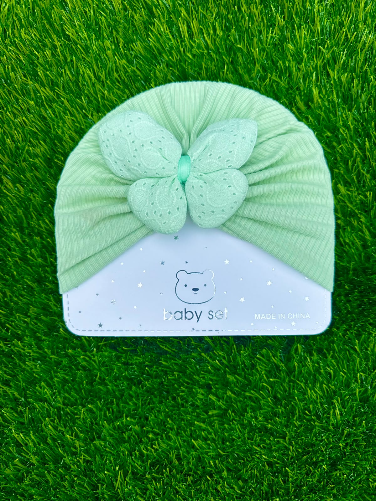 Butterfly Turban Cap