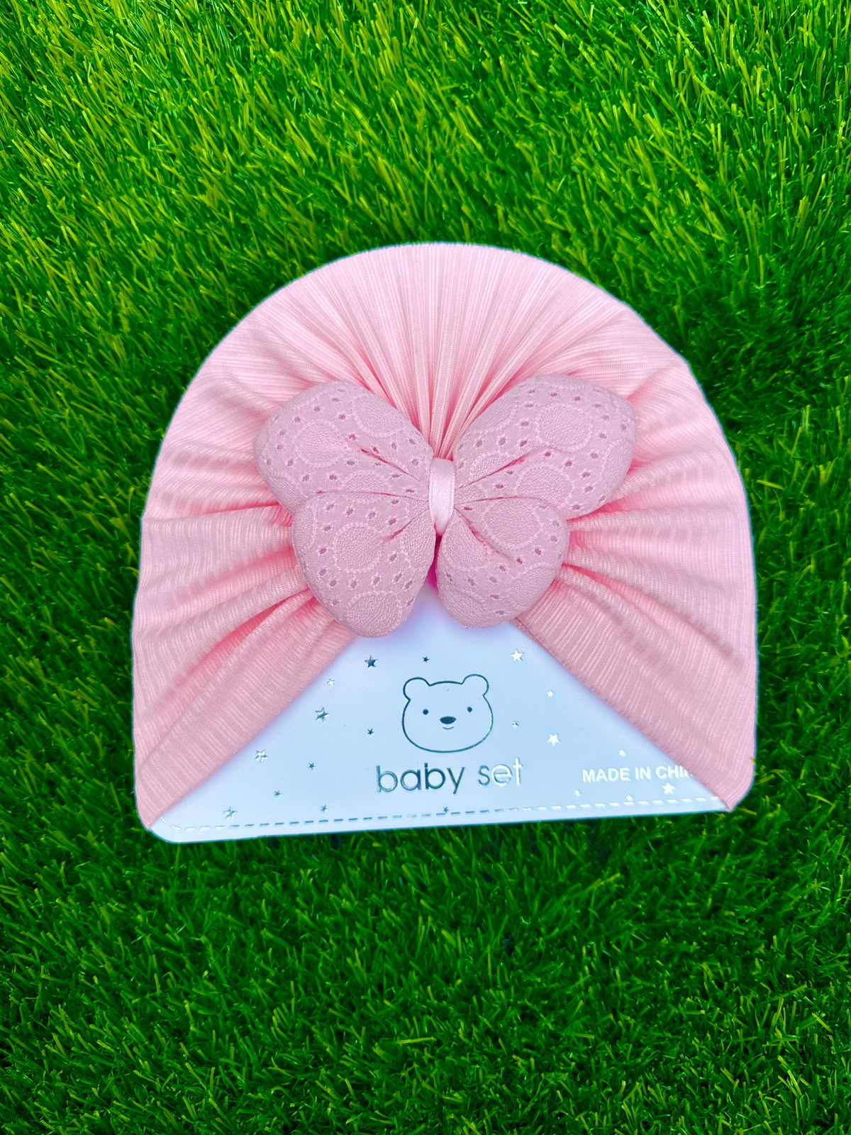 Butterfly Turban Cap